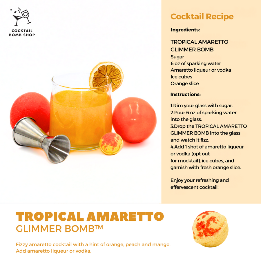 TROPICAL AMARETTO - COCKTAIL BOMB